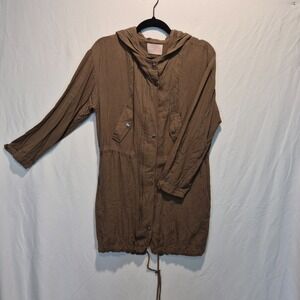 Love Tree Lrg Hooded Lightweight Jacket Military Utility Gorpcore Urban Safari